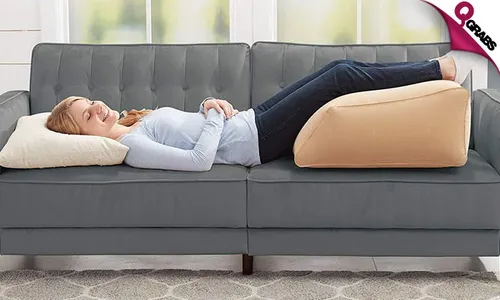 Inflatable Leg Support Pillow!